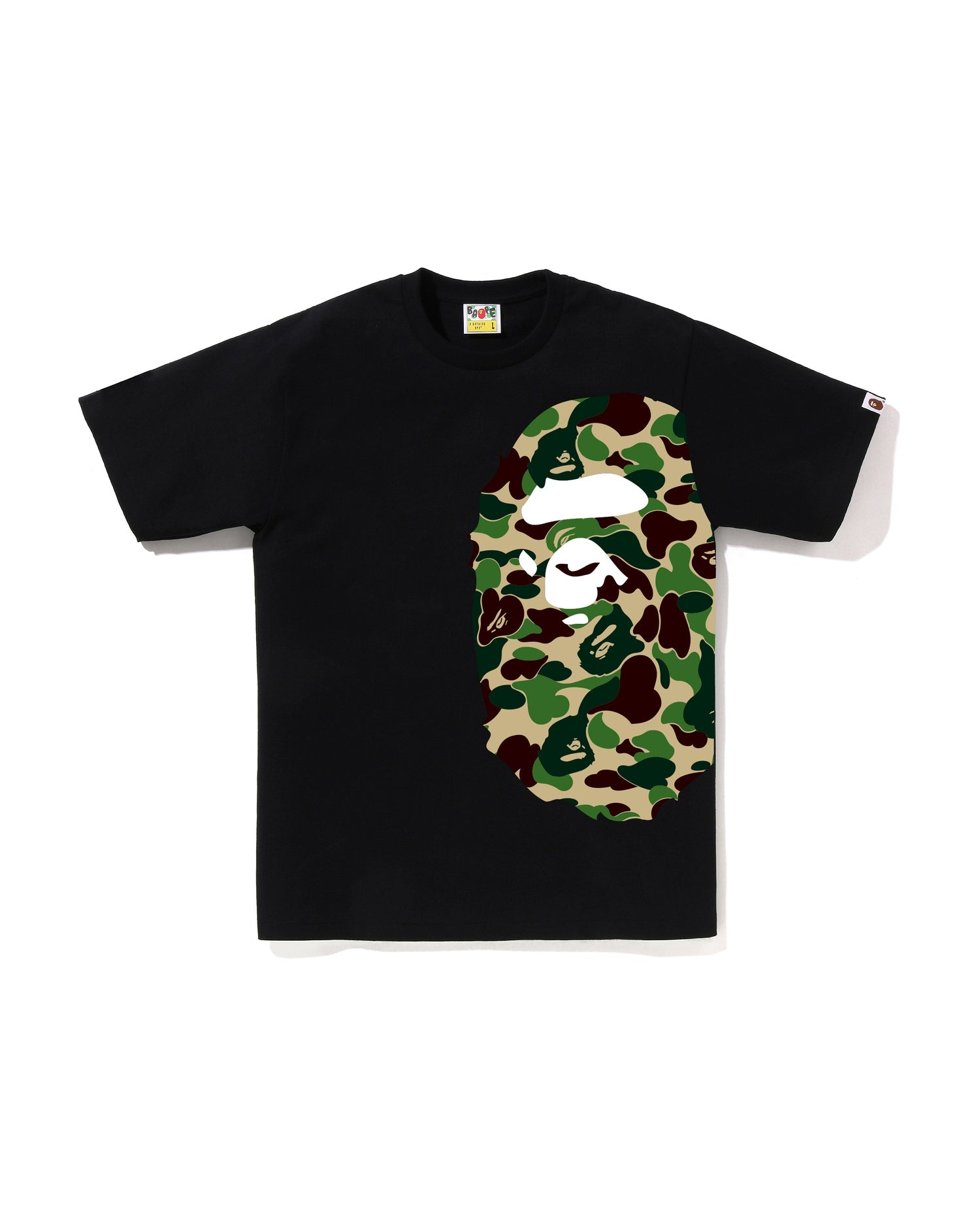 A Bathing Ape ABC Camo Side Big Ape Head Tee – BAPE Graphic T-Shirt