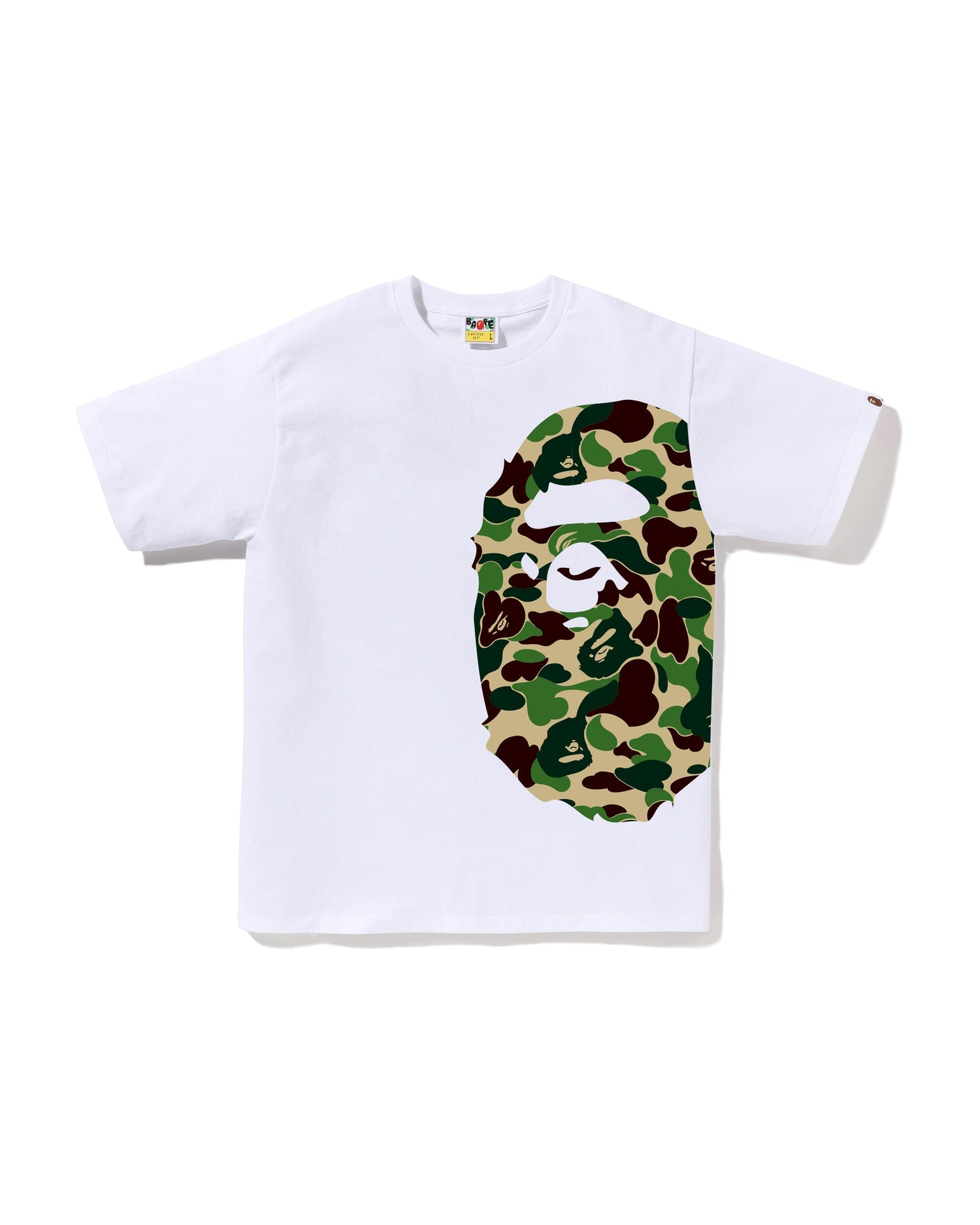 A Bathing Ape ABC Camo Side Big Ape Head Tee – BAPE Graphic T-Shirt